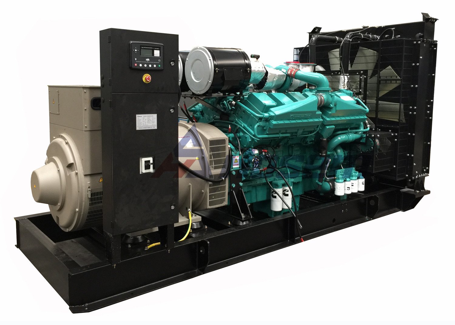 Cummins-dieselgenerator met Stamford-dynamo-output 1000kVA.